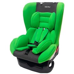 Автокресло группа 0/1 (до 18 кг) Мишутка YB 101A, green/black dot