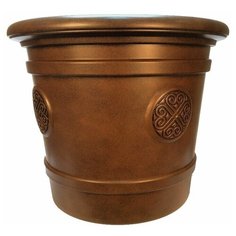 Горшок ТЕК.А.ТЕК Medallion Е81 коричневый