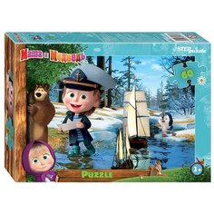 Пазл Step puzzle Анимаккорд Маша и Медведь-2 (81177), 60 дет.