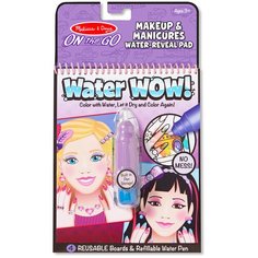 Melissa & Doug Водная раскраска Water Wow! Макияж и маникюр (9416)