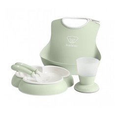 Комплект посуды BabyBjorn 0700, нежно-зеленый