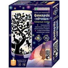 Клеvер Набор для творчества Фонарик-ночник Озорные коты (АС 42-471) Клевер