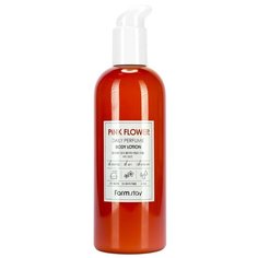 Лосьон для тела Farmstay Pink flower с экстрактом розовых цветов, 330 мл