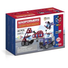 Конструктор Magformers Amazing 717001 Police & Rescue Set