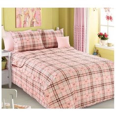 Покрывало Текс-Дизайн Симпатия 140х200 см, розовый