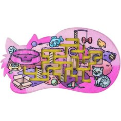 Головоломка Большой слон Лабиринт Котик (0055) розовый