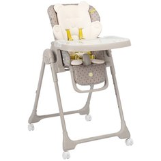 Стульчик для кормления Happy Baby William Pro, серый