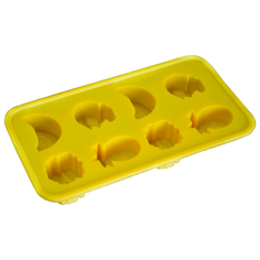 Форма для десерта REGENT inox Фрукты, 8 ячеек, желтый