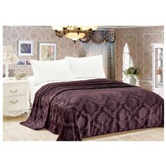 Плед Cleo Парма 180 х 200 см, темно-коричневый