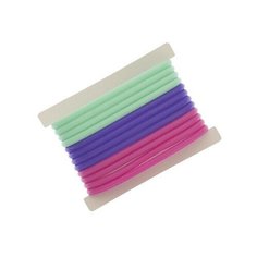 Резинка DEWAL DBR21/DBR26/DBR27 12 шт. фиолетовый/розовый/зеленый