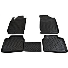 Комплект ковриков салона NorPlast NPL-Po-43-02 для Hyundai i30 4 шт. черный
