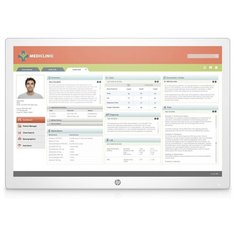 Монитор HP Healthcare Edition HC241 24", белый