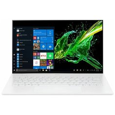 Ноутбук Acer Swift 7 SF714-52T-73BF (Intel Core i7 8500Y 1500MHz/14"/1920x1080/16GB/512GB SSD/Intel UHD Graphics 615/Windows 10 Pro) NX.HB4ER.004, белый