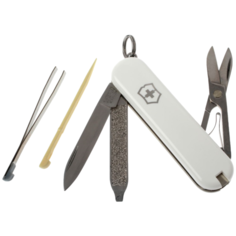 Нож многофункциональный VICTORINOX Classic SD белый
