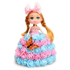 Кукла Happy Valley Создай волшебный наряд с цветочками, 17 см, 4652179