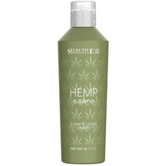 Selective Professional шампунь увлажняющий Hemp Sublime для сухих и поврежденных волос с маслом семян конопли, 250 мл