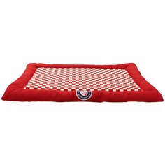 Лежак для собак и кошек Fauna International Mark S 60х40 см красный