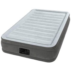 Надувная кровать Intex Comfort-Plush (67766) светло-темно-серый
