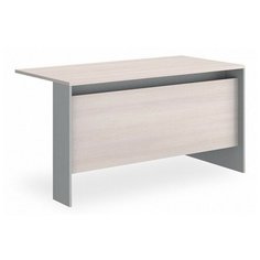 Письменный стол Pointex Point, ШхГ: 160х70 см, цвет: серый каркас/столешница светлый дуб