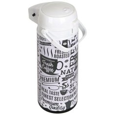 Помповый термос Bekker BK-4163, 1.9 л белый