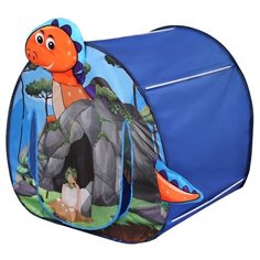 Палатка Наша игрушка Динозаврик 644537, синий