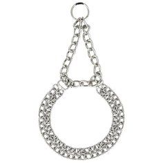 Ошейник-удавка Triol двухрядный SHF2550, 50 см 50 см серебристый