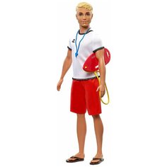 Кукла Barbie Кем быть? Спасатель Кен, 30 см, FXP04