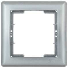 Рамка IEKEMB12-K23, серебристый