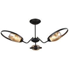 Люстра IMEX MD.3616-3-P BK, E27, 180 Вт