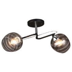 Люстра IMEX MD.1042-2-S BK+CH, E27, 120 Вт