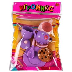 Набор продуктов с посудой ABtoys Игромикс M6011 разноцветный