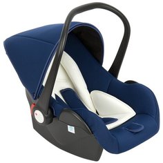 Автокресло-переноска группа 0+ (до 13 кг) Lider Kids Baby Leader Comfort II, синий/белый