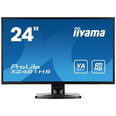 Монитор Iiyama ProLite X2481HS-1 23.6", черный