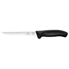 Нож обвалочный VICTORINOX Swiss classic, блистер, лезвие 15 см, черный