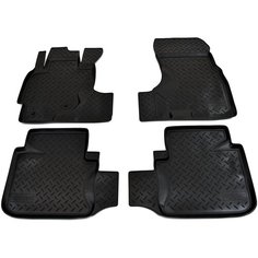 Комплект ковриков салона NorPlast NPL-Po-30-12 4 шт. черный