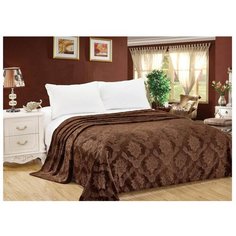 Плед Cleo Парма 200х220 см, коричневый