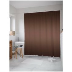 Штора для ванной JoyArty Темный шоколад 180х200 (sc-23567)