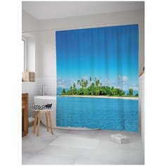 Штора для ванной JoyArty Остров загадок 180х200 (sc-9565)