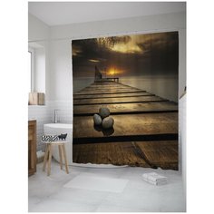 Штора для ванной JoyArty Потерянные камни 180х200 (sc-8948)