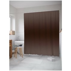 Штора для ванной JoyArty Коричневый перелив 180х200 (sc-23555)
