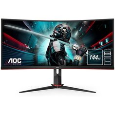 Монитор AOC CU34G2X/BK 34", черный