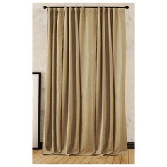 Портьеры Amore Mio RR 42002 на ленте 270 см, 1 шт. бежевый