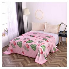 Плед Tango CRISTELLE Flamenco 200x220 см, розовый