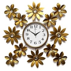 Часы настенные кварцевые GALAXY AYP-1558 золото