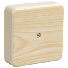 Распределительная коробка IEK UKO10-100-100-044 104x104 мм сосна