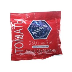 Удобрение LETTO для томатов, перцев, баклажан с микроэлементами, 0.25 кг