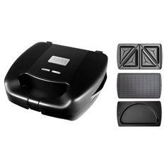 Прибор со сменными панелями REDMOND Мультипекарь SkyBaker RMB-M656/3S, черный