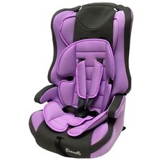 Автокресло группа 1/2/3 (9-36 кг) Carmella 513 RF, lilac/black dot