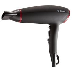 Фен DELTA DL-0931, черный/малиновый