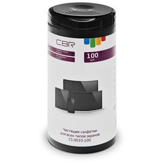 CBR CS 0033-100 влажные салфетки 100 шт. для экрана